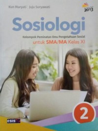 Image of Sosiologi untuk SMA Kelas XI