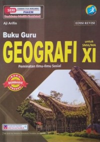 Image of Buku Guru Geografi untuk SMA Kelas XI