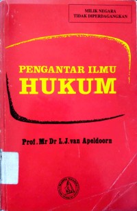 Image of Pengantar Ilmu Hukum