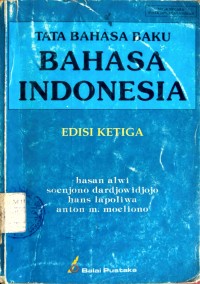 Image of Tata Bahasa Baku Bahasa Indonesia Edisi 3