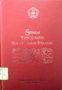 Image of Senarai Kata Serapan Dalam Bahasa Indonesia