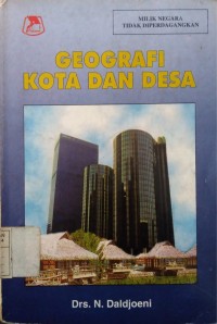 Image of Geografi Kota dan Desa