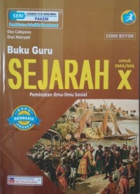 Image of Buku Guru Sejarah untuk SMA Kelas X