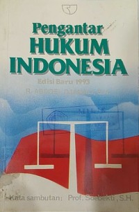 Image of Pengantar Hukum Indonesia