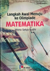 Image of Langkah Awal Menuju Ke Olimpiade Matematika