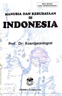 Image of Manusia Dan Kebudayaan Di Indonesia