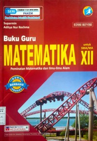 Image of Buku Guru Matematika Untuk SMA Kelas XII