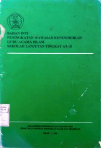 Bahan Inti Peningkatan Wawasan Kependudukan Guru Agama Islam