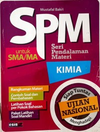 Image of SPM Kimia untuk SMA/MA